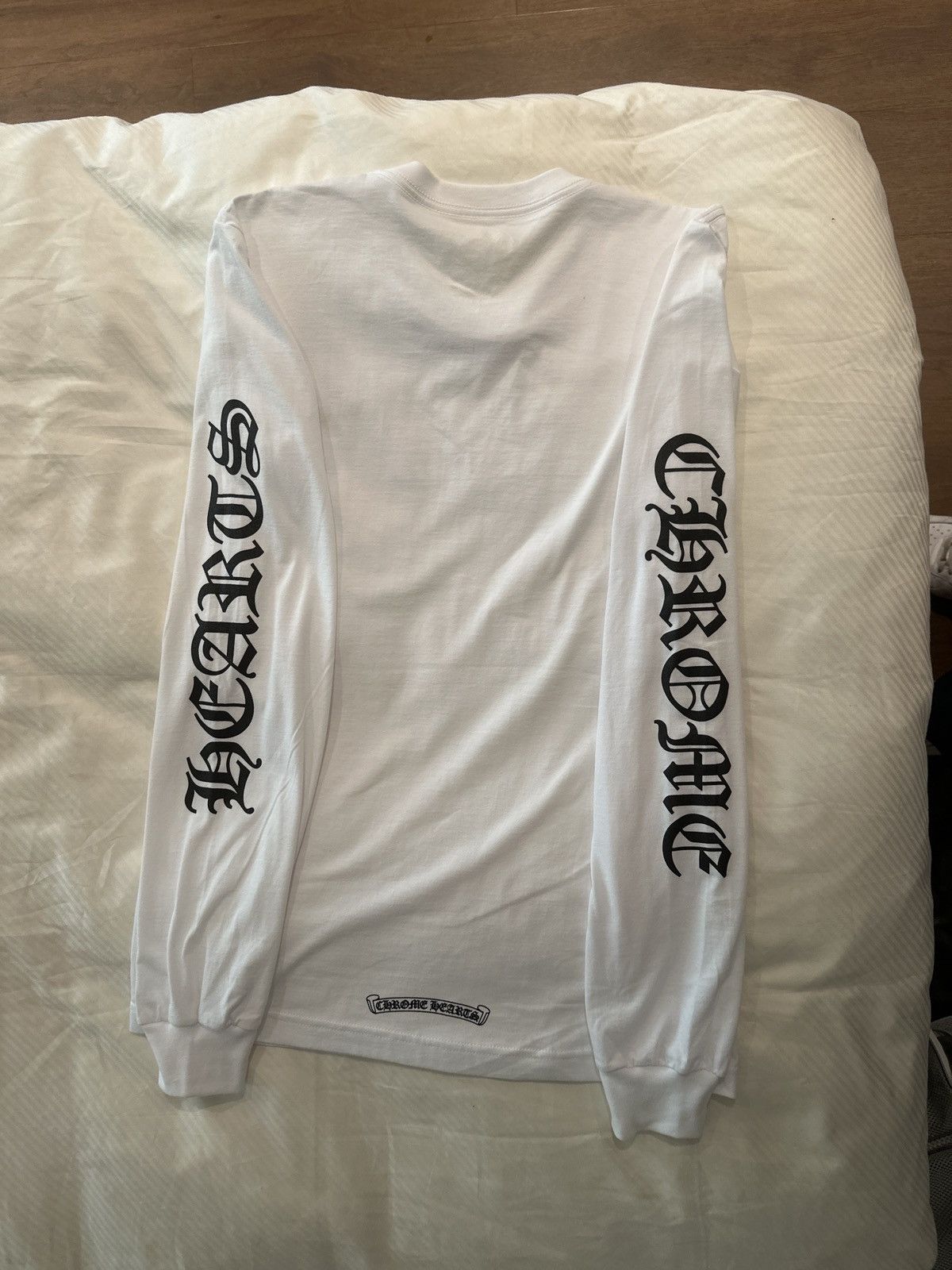 Chrome Hearts Long Sleeve Chrome Hearts White T Size US M / EU 48-50 / 2 - 2 Thumbnail