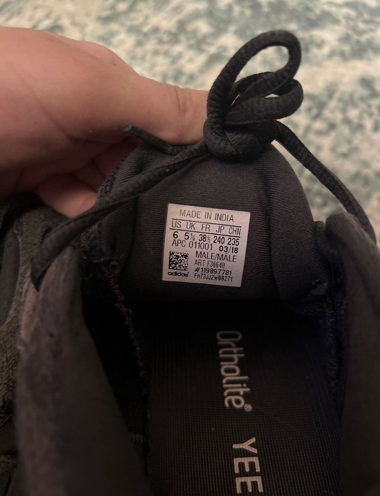 Yeezy Yeezy 500 Utility Black Size US 6 / IT 36 - 3 Thumbnail