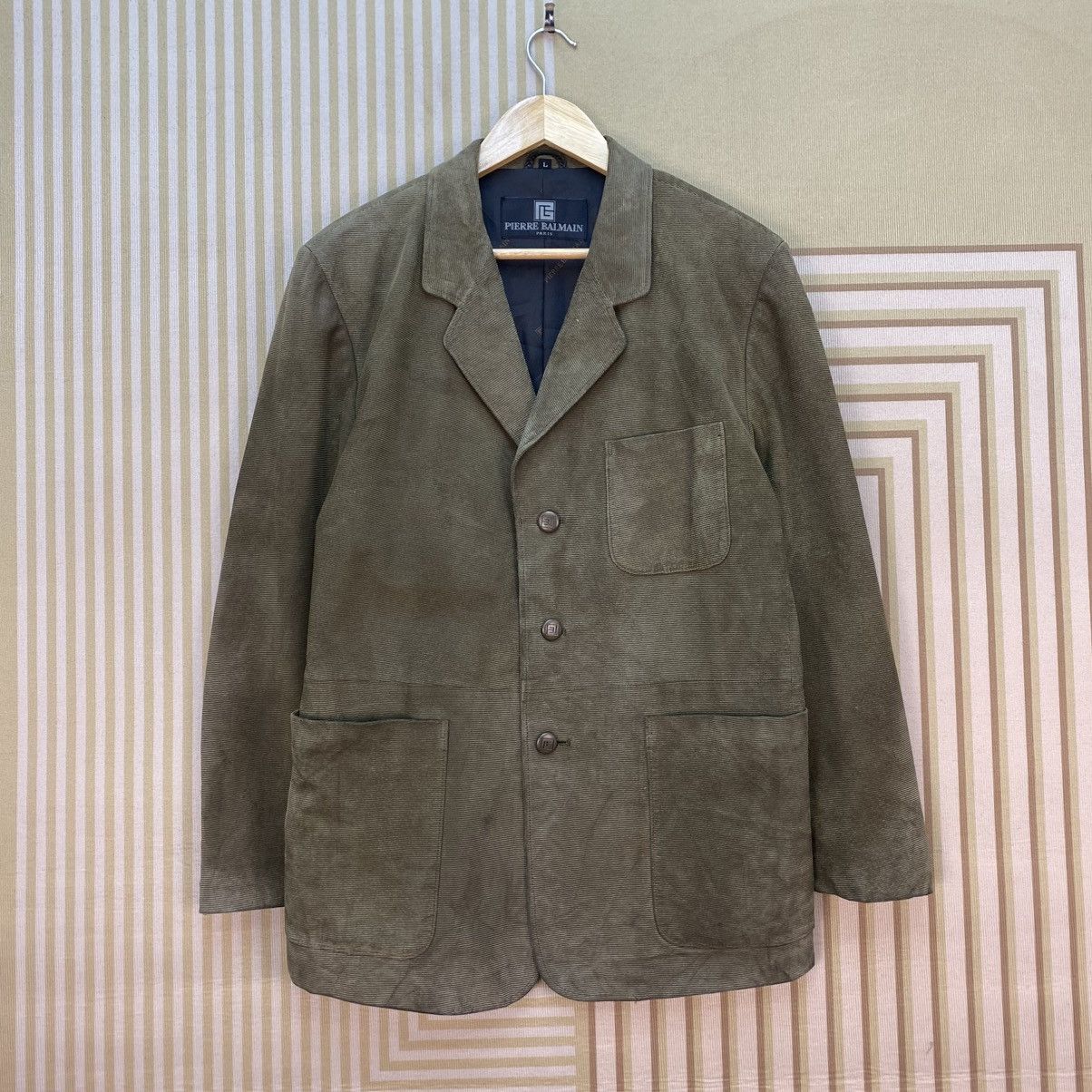 Balmain 🫶Vintage Balmain Lamb Leather Jacket Size US M / EU 48-50 / 2 - 1 Thumbnail