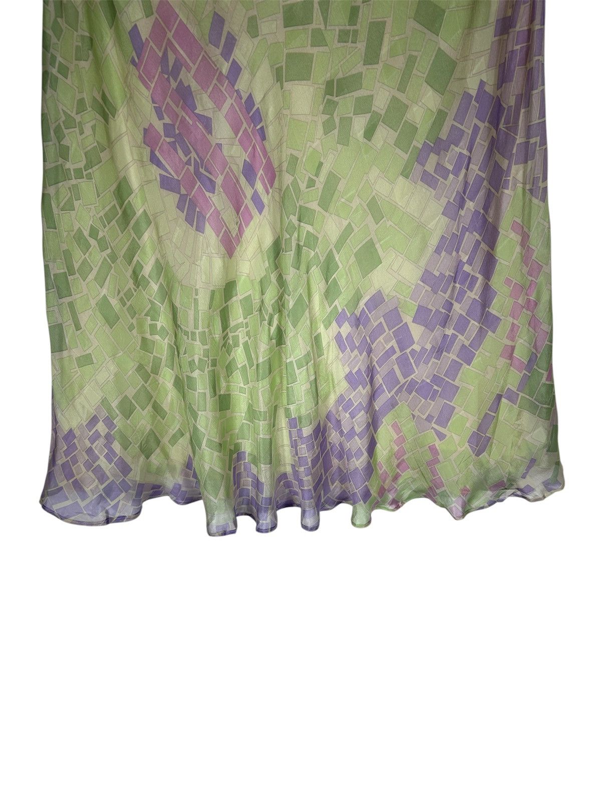 Jean-Louis Scherrer Vintage Jean-Louis Scherrer Boutique Paris Silk Midi Skirt Size 27" / US 4 / IT 40 - 5 Thumbnail