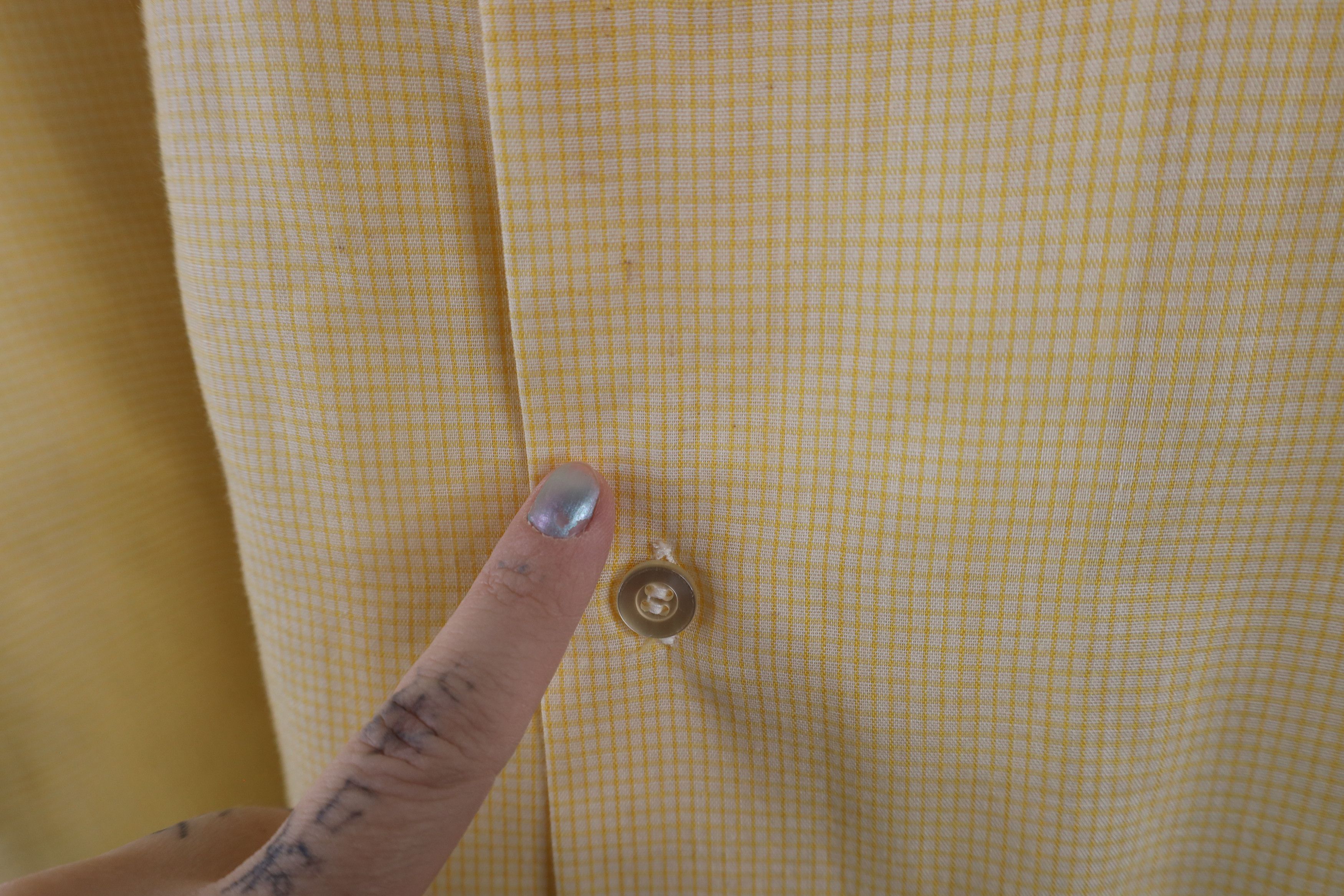 Vintage Vintage 50s 60s Rockabilly Looped Collar Button Shirt USA Size US M / EU 48-50 / 2 - 5 Thumbnail