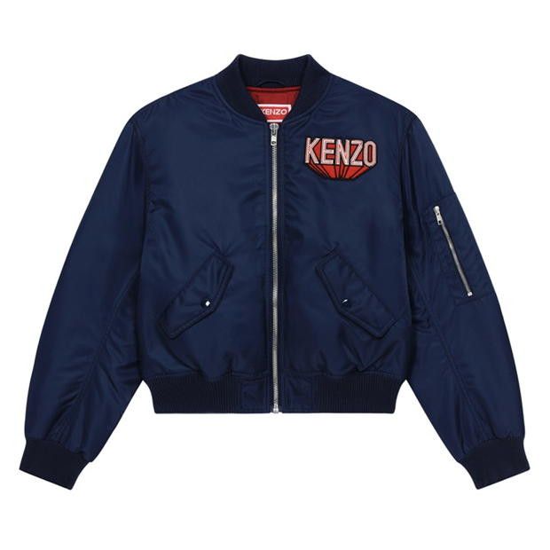 Kenzo o1g2r1mq1024 Bomber Jackets in Navy Size M / US 6-8 / IT 42-44 - 1 Thumbnail