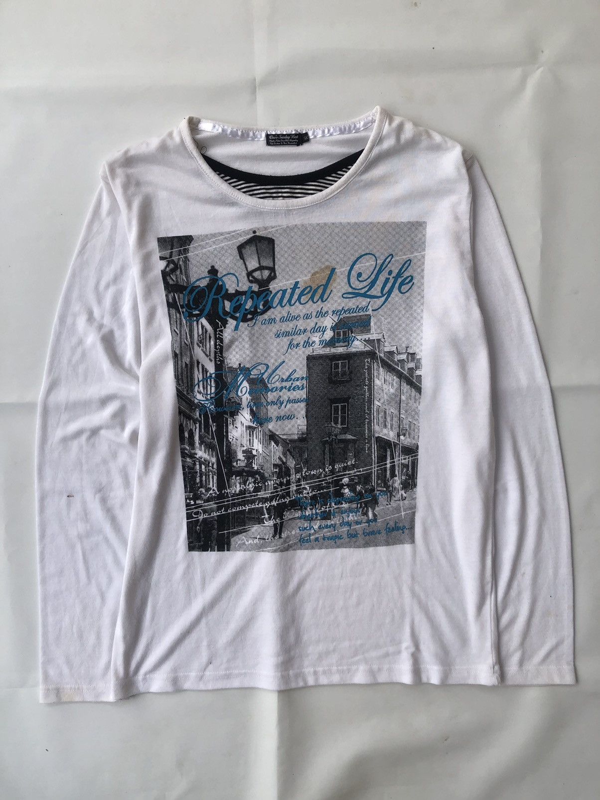 image of Beauty Beast x Hysteric Glamour Japanese Onessundaybest Poem Rock Lgb Style in White (Size Medium)