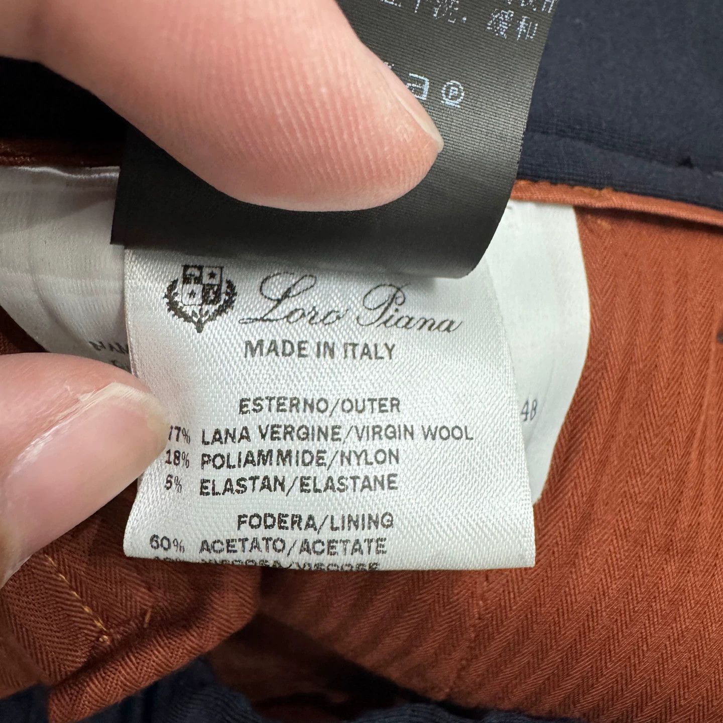 Loro Piana Loro Piana Wool Chinos 48 New Size US 32 / EU 48 - 4 Thumbnail