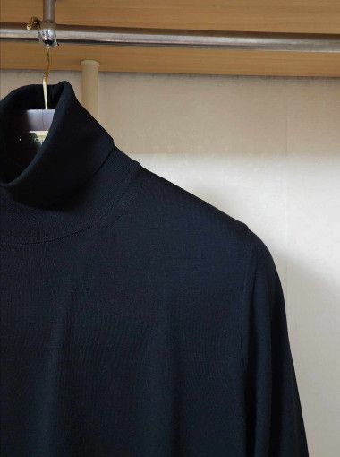 Tom Ford o1sm1stk0824 Icon Turtleneck Sweater in Navy Blue Size US L / EU 52-54 / 3 - 2 Thumbnail