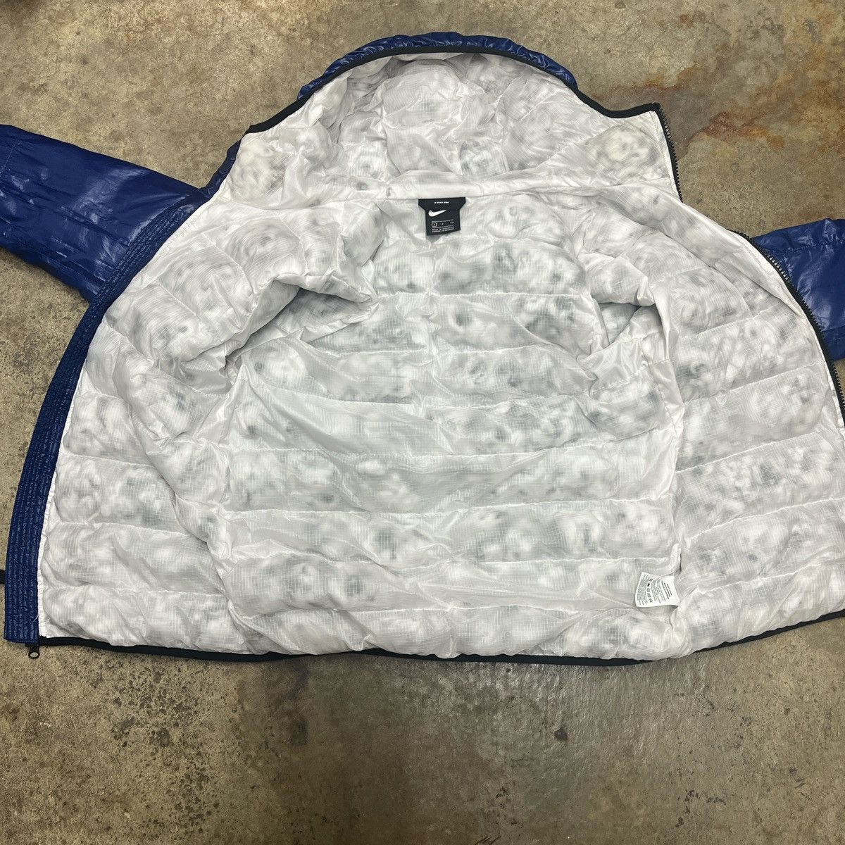 Nike Nike Tech Puffer Jacket Mens Small Blue Warm Streetwear Rare Size US S / EU 44-46 / 1 - 3 Thumbnail