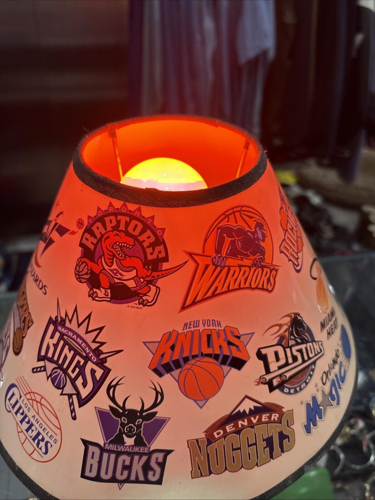 NBA Vintage 98’ NBA Spaulding Basketball Lamp*Working Condition* Size ONE SIZE - 6 Thumbnail