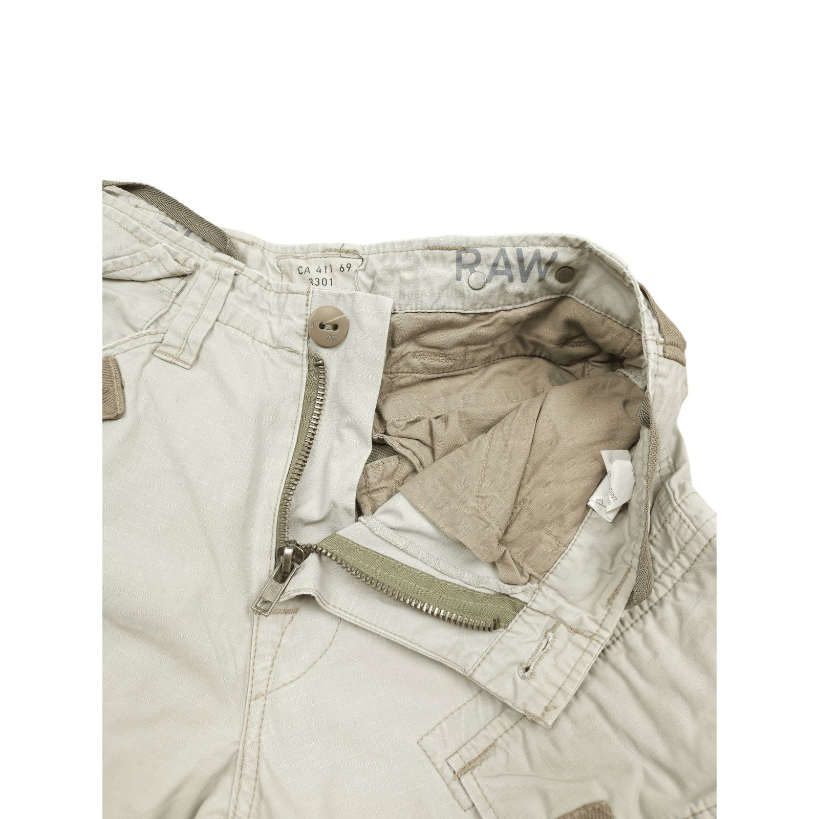 G-Star 💎 G-Star Raw 3301 Blan Pants Cargo Pants Blan Pant 90's Y2K Size US 36 / EU 52 - 16 Thumbnail