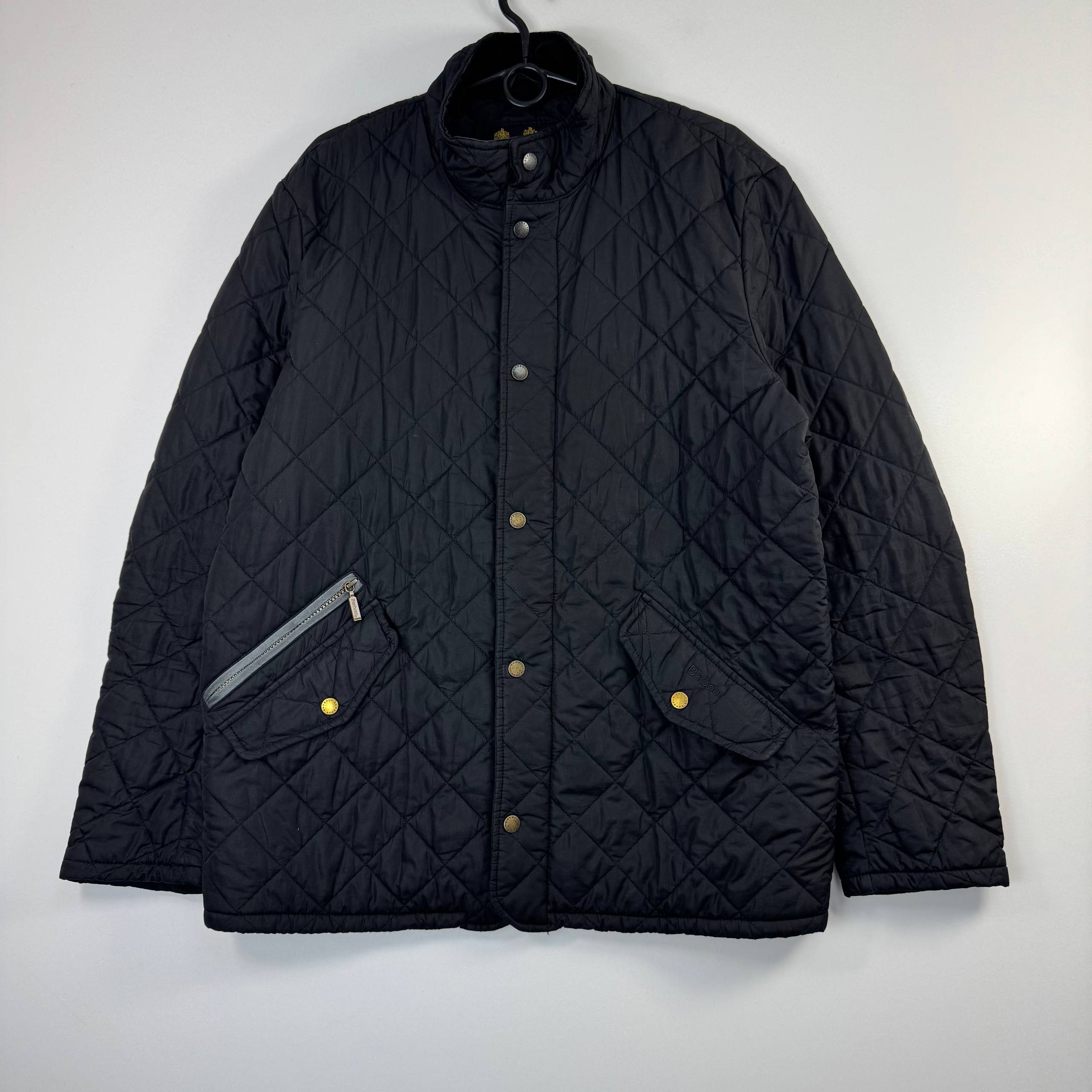 Barbour Barbour Quilted Jacket Black Mens Size L Size US L / EU 52-54 / 3 - 1 Thumbnail
