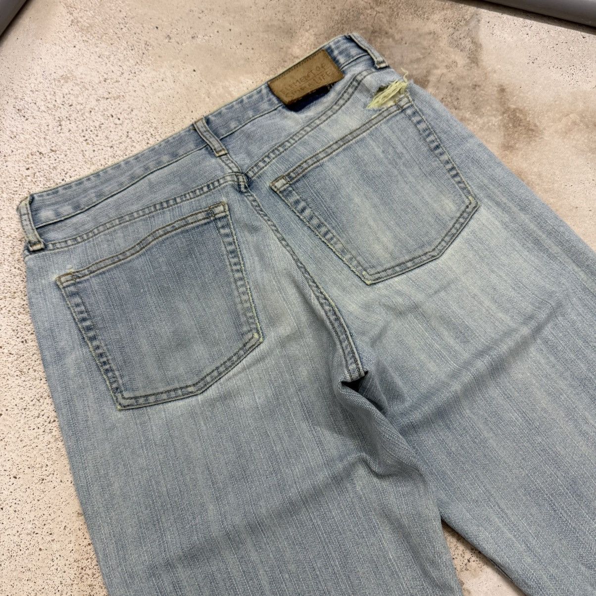 Element Element Distressed Flourescent Thread Denim Pants Size US 29 - 9 Thumbnail