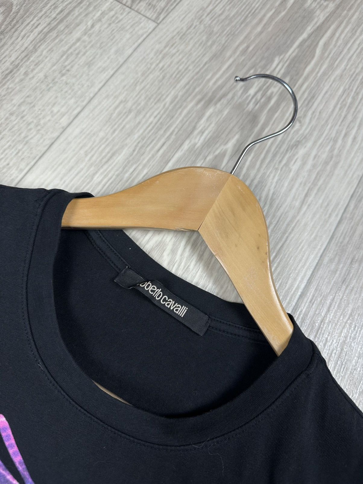 Roberto Cavalli Roberto Cavalli big logo women t shirt Size L / US 10 / IT 46 - 5 Thumbnail