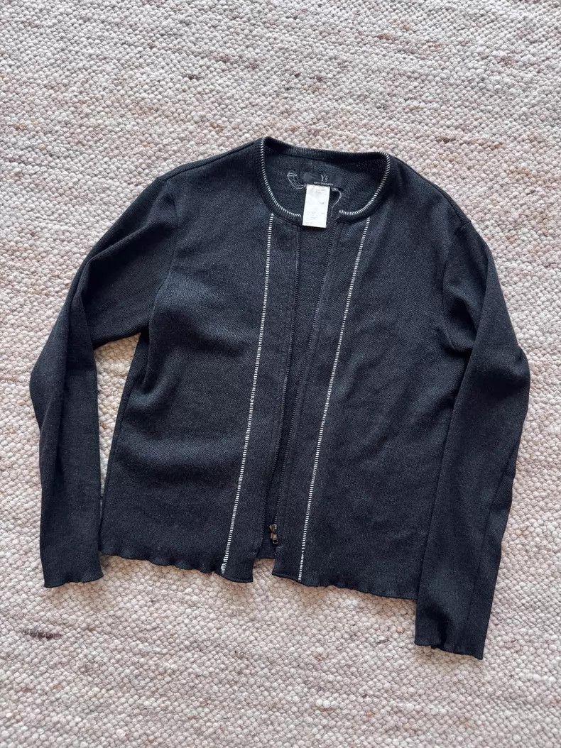 Yohji Yamamoto Yohji Yamamoto Cardigan vintage shirt Size US L / EU 52-54 / 3 - 1 Thumbnail