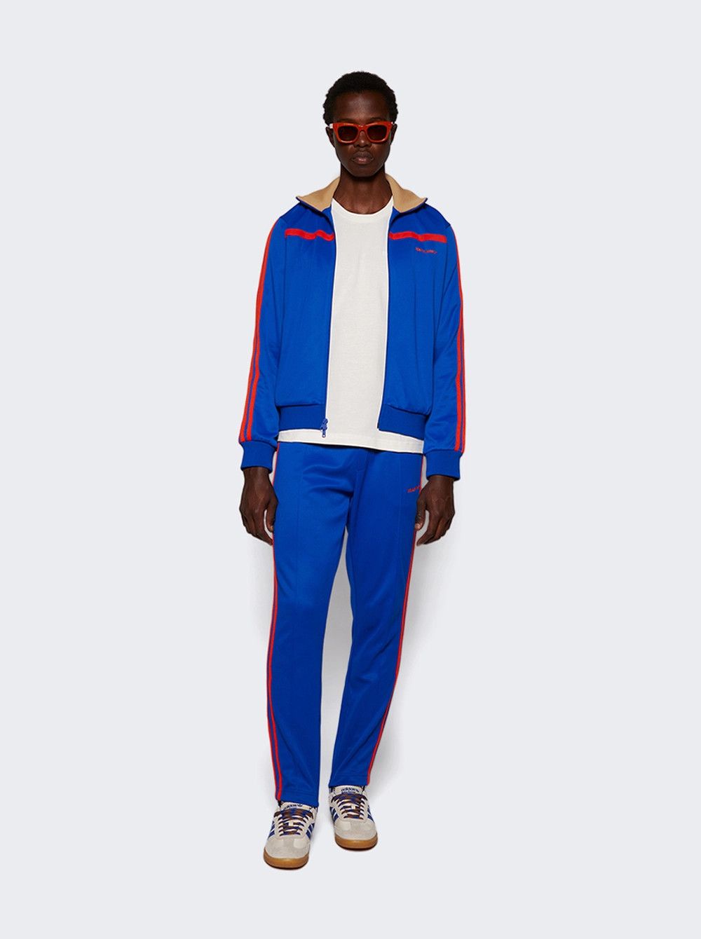 Adidas × Wales Bonner o1mle0725 Jersey Track Jacket in Royal Blue Size US XL / EU 56 / 4 - 2 Thumbnail
