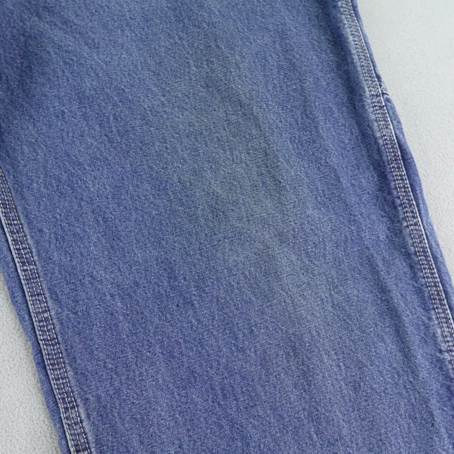 Carhartt VINTAGE Carhartt Cotton Denim Jeans Mens 44X30 Regular Fit Straight Flare-Resistant Workwear Blue Size US 42 / EU 58 - 4 Thumbnail