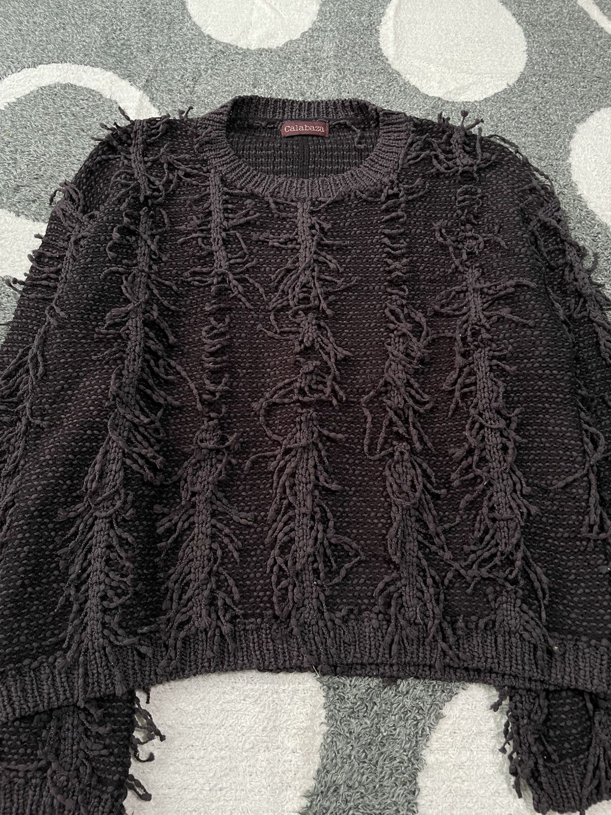 If Six Was Nine × Japanese Brand × Le Grande Bleu (L.G.B.) CALABAZA CRAZY MOHAIR SWEATSHIRT Size US S / EU 44-46 / 1 - 3 Thumbnail