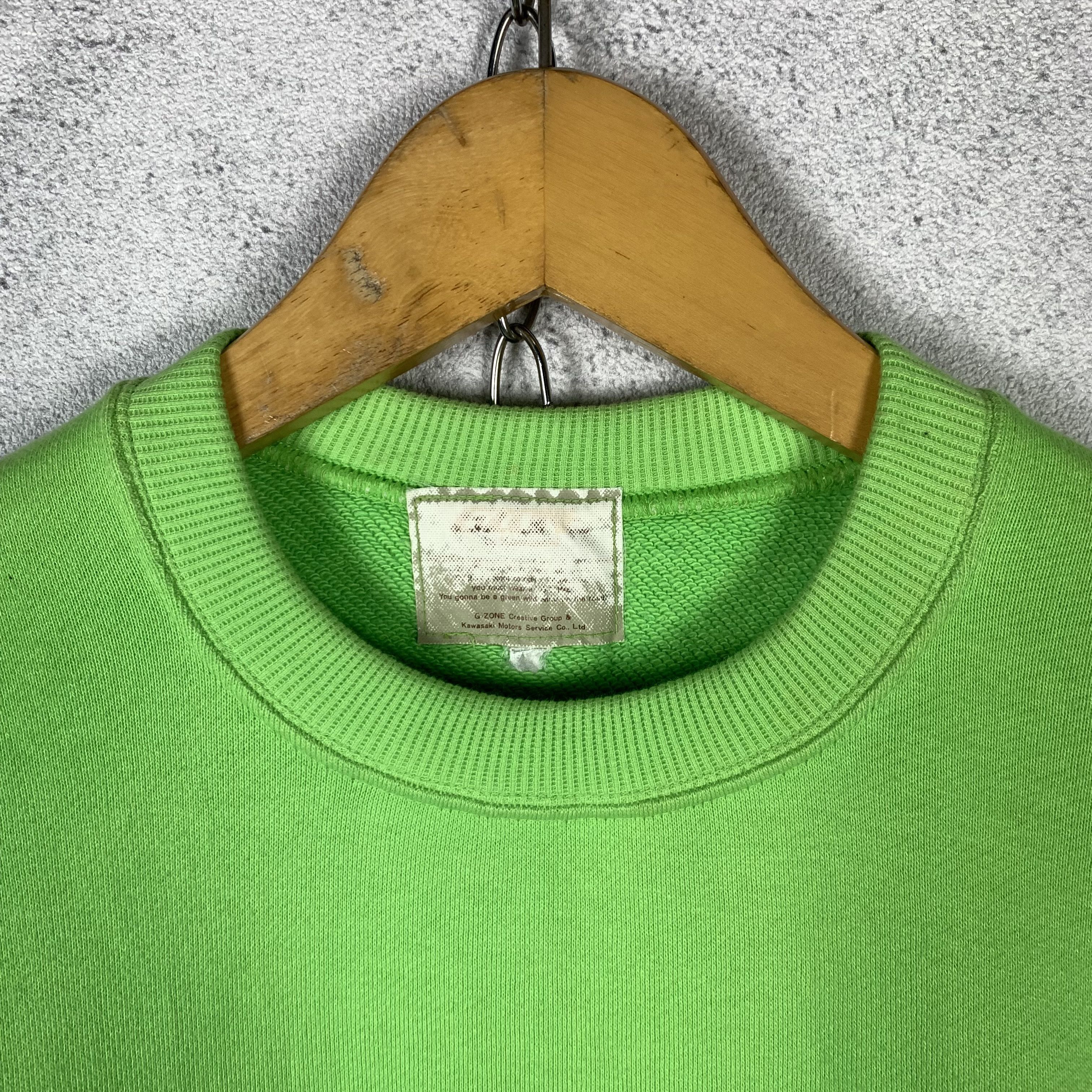 Vintage Vintage Kawasaki Sweatshirt Crewneck Size US S / EU 44-46 / 1 - 5 Thumbnail