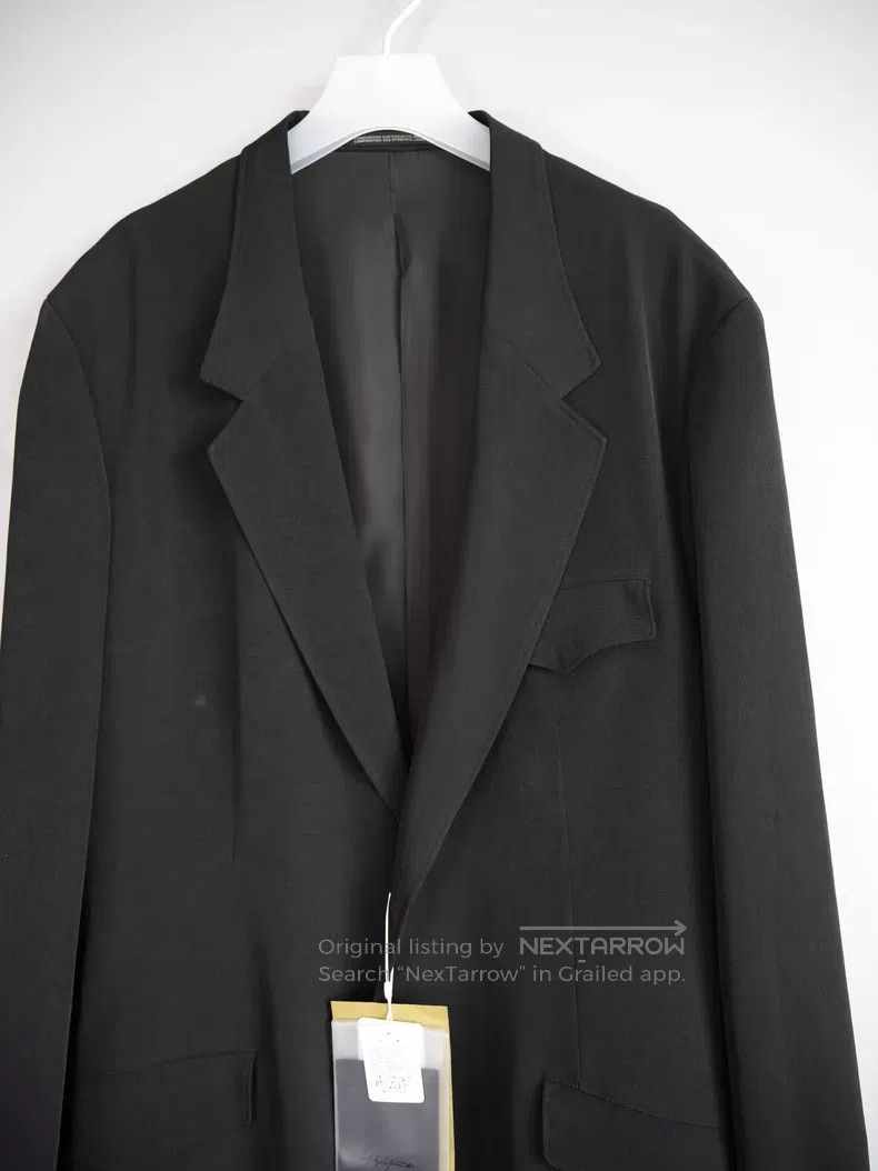 Yohji Yamamoto Yohji Yamamoto Size 3 24AW tailcoat with back pleat and tri Size 40S - 5 Thumbnail