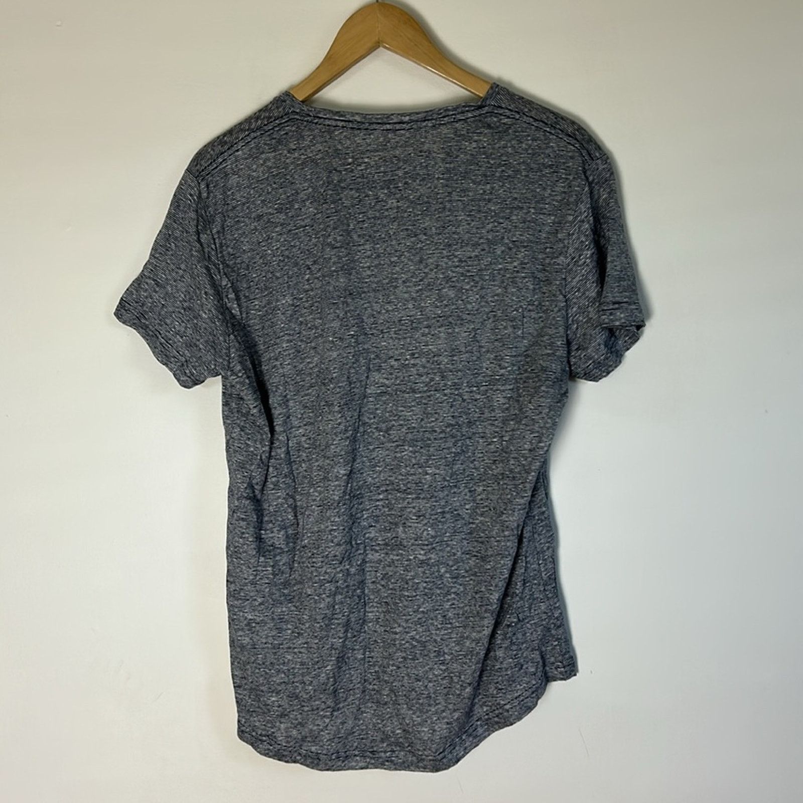 Orlebar Brown Orlebar Brown Striped Blue Linen T-Shirt Size US L / EU 52-54 / 3 - 2 Thumbnail