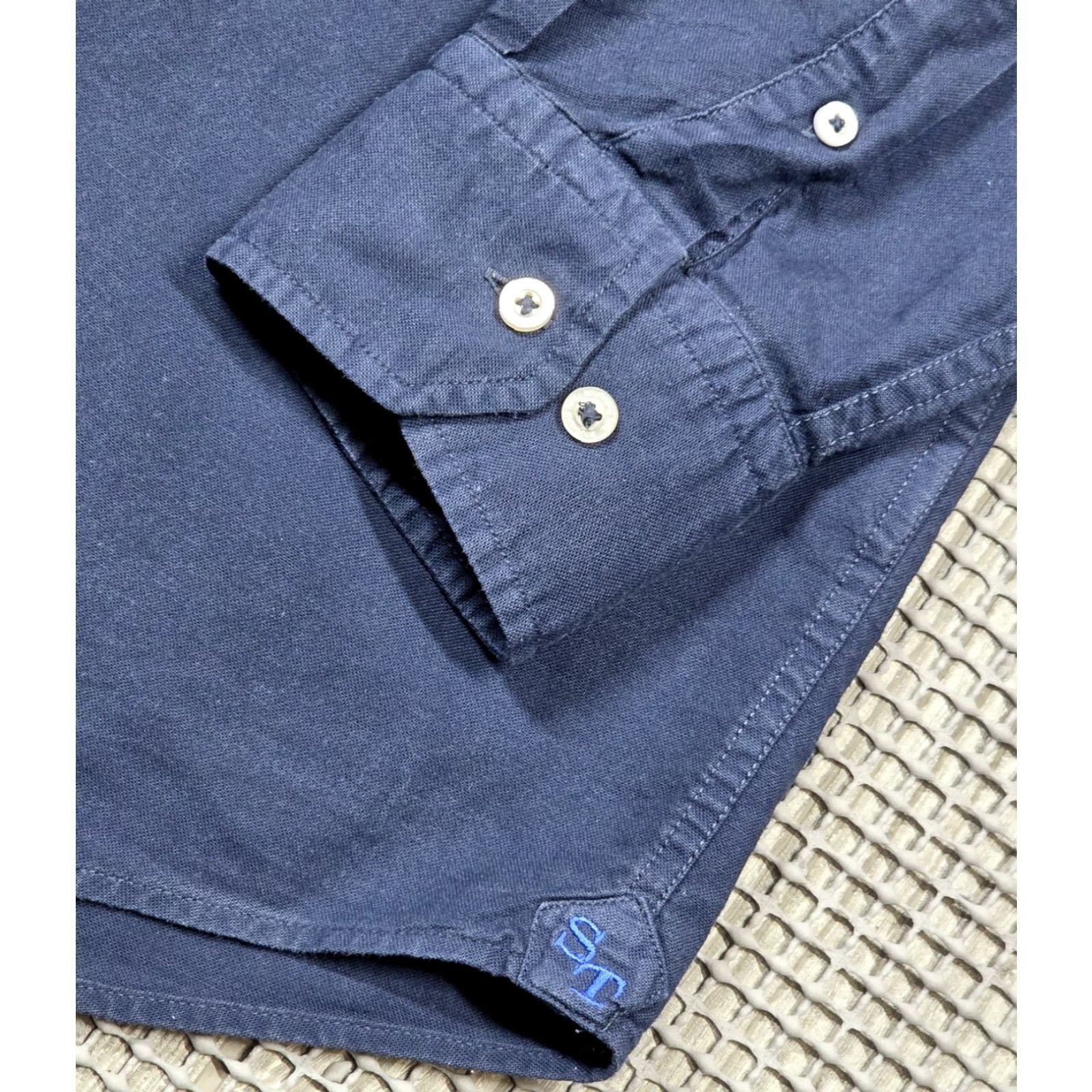 Southern Tide Southern Tide Mens Size S Blue Classic Fit Oxford Button Up Long Sleeve Shirt Size US S / EU 44-46 / 1 - 6 Thumbnail