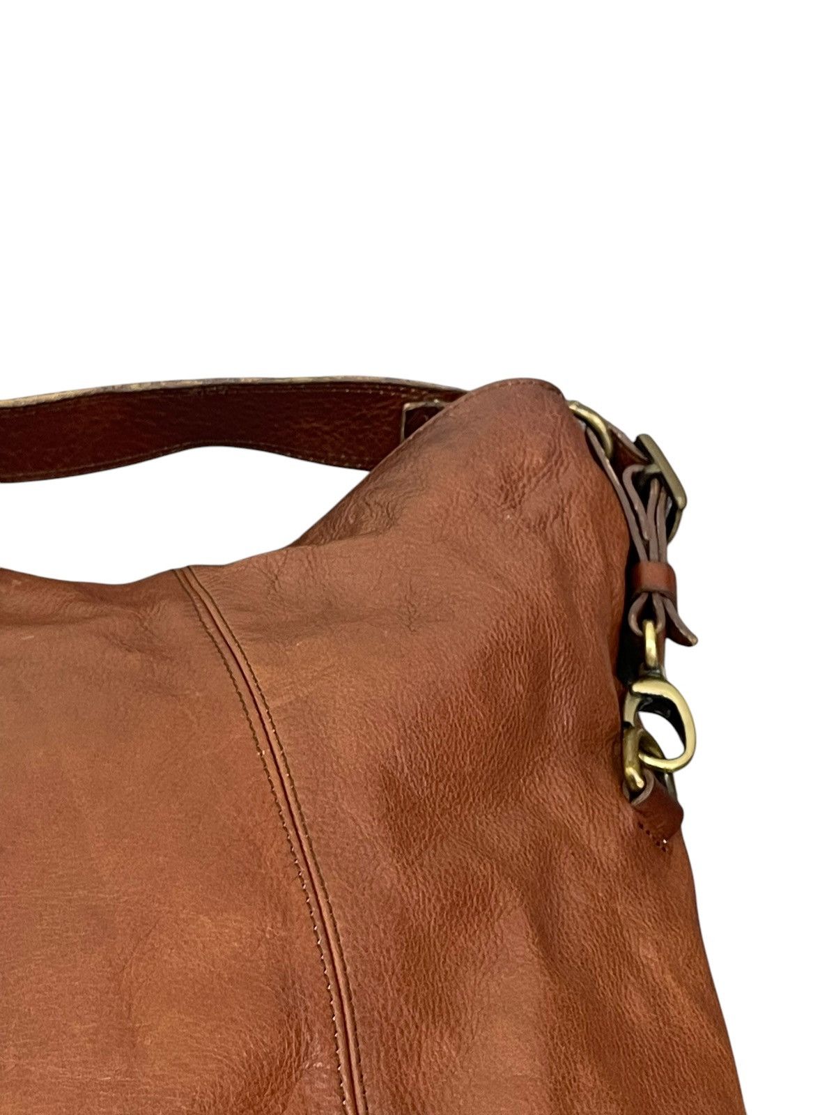 Leather Full Leather Patina Stephen Tote Shoulder Bag 1🟩7 Size ONE SIZE - 8 Thumbnail
