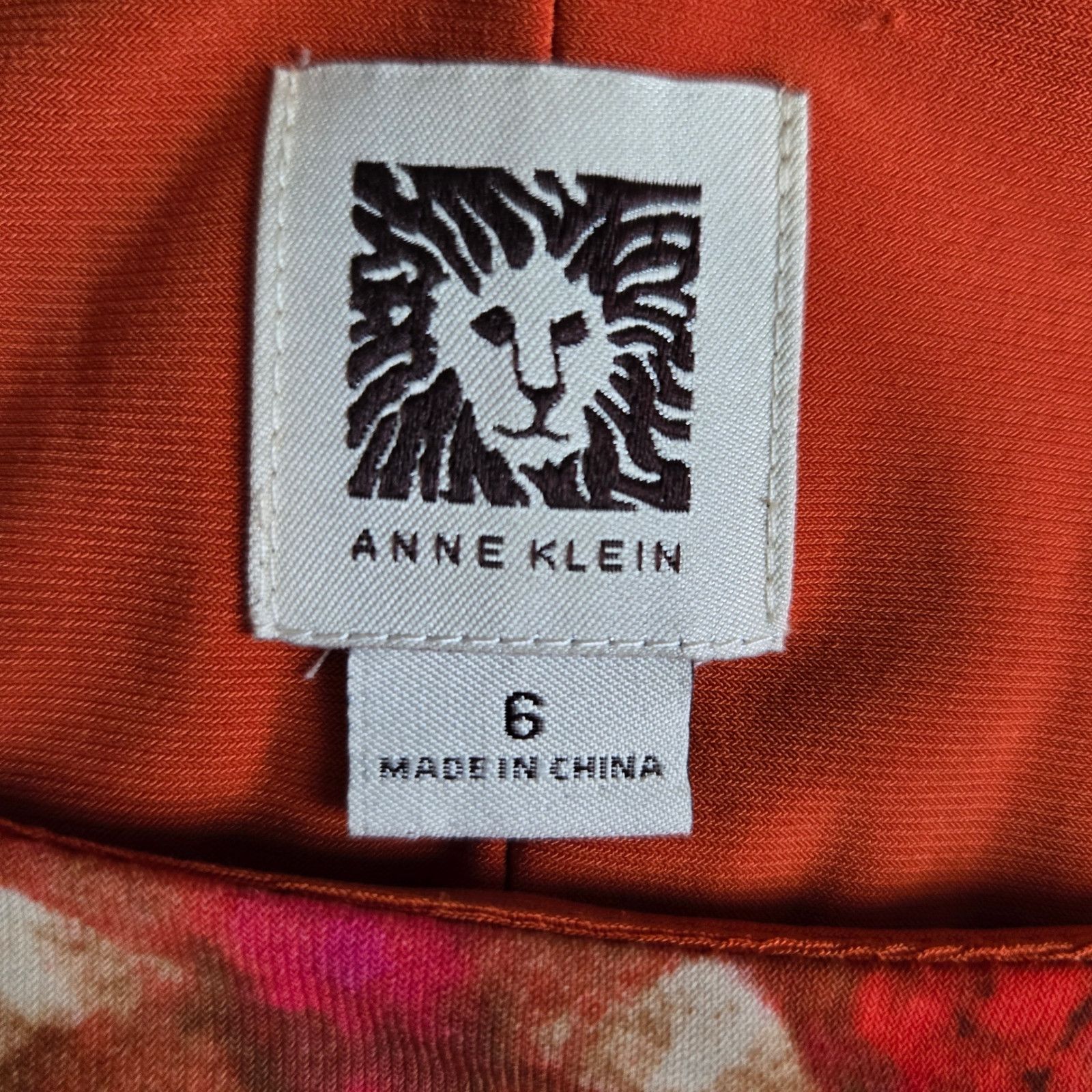 Anne Klein Anne Klein Red Pink Tie Dye Bodycon Dress Size 6 Size M / US 6-8 / IT 42-44 - 6 Thumbnail