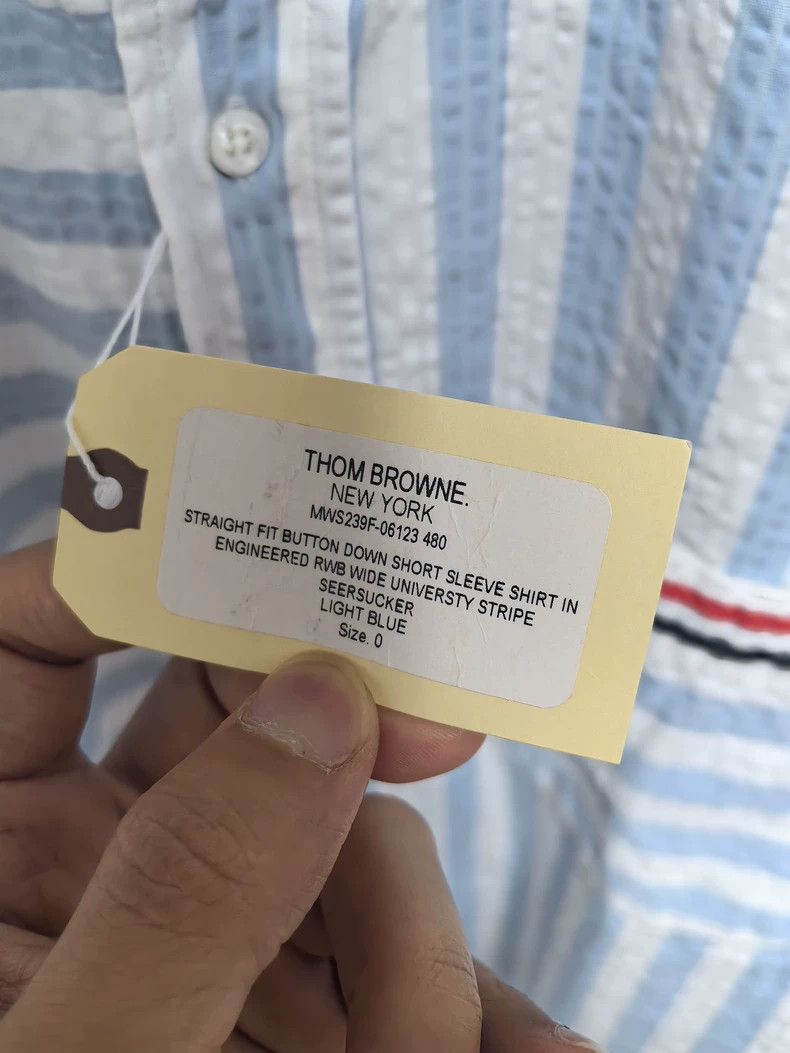 Thom Browne Thom Browne size0 Pom-pom short-sleeved shirt Size US XS / EU 42 / 0 - 2 Thumbnail