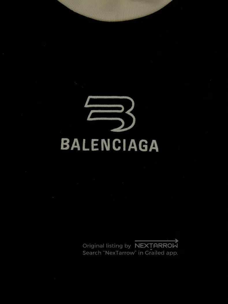 Balenciaga Balenciaga Colorful Alphabet Logo Print Loose Fit Round Ne Size US S / EU 44-46 / 1 - 3 Thumbnail