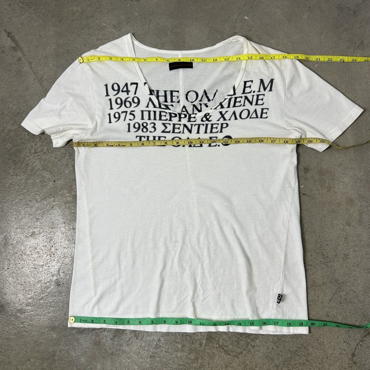 If Six Was Nine × Japanese Brand × Morgan Homme Morgan Homme - Statement Tee Size US M / EU 48-50 / 2 - 11 Thumbnail