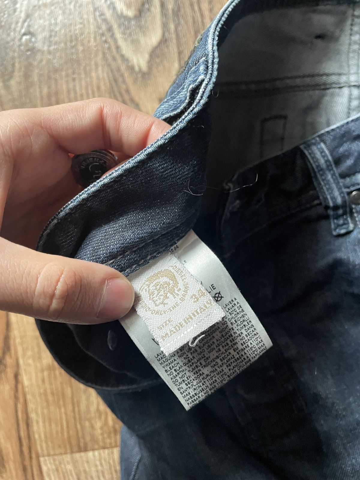 Diesel Diesel Industry Zatiny Regular Bootcut Jeans 34x30 Size US 34 / EU 50 - 5 Thumbnail
