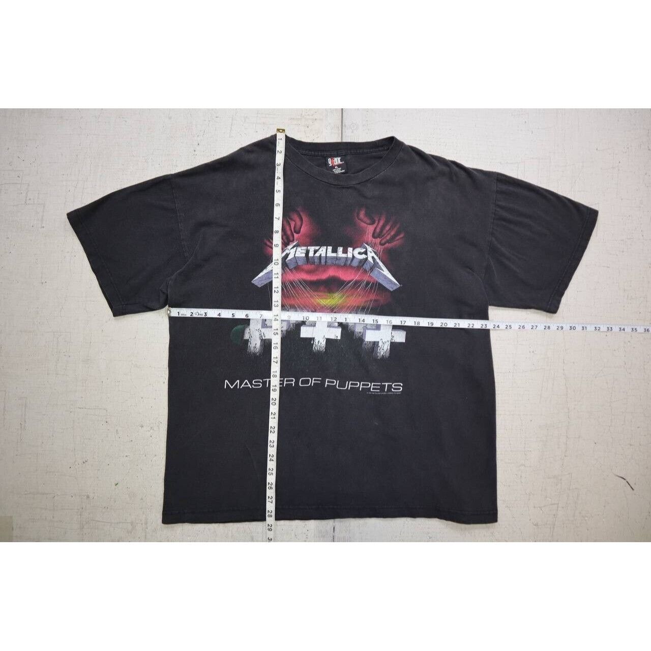 Giant Vintage 90s Metallica Master Of Puppets 1994 Giant Tag XL Size US XL / EU 56 / 4 - 7 Thumbnail