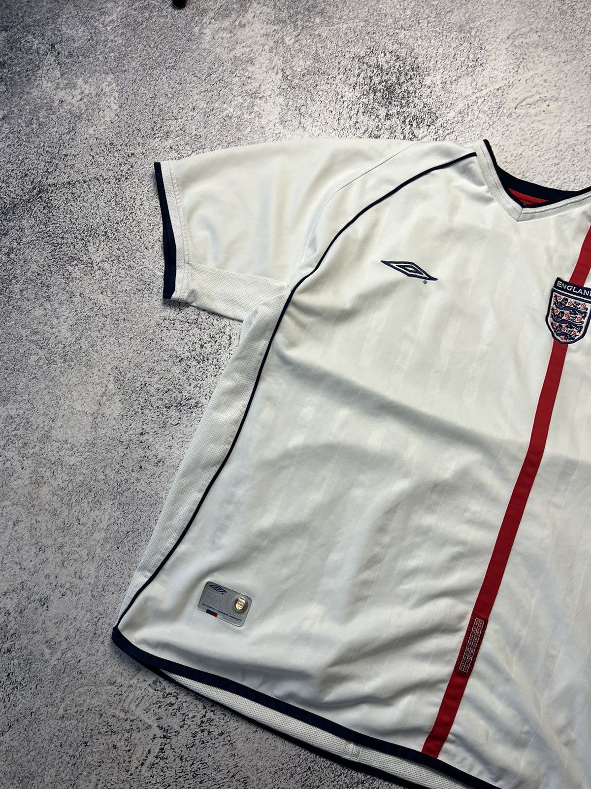 Umbro Vintage England Football Team 2001 White Home Shirt Umbro Size US XL / EU 56 / 4 - 9 Thumbnail