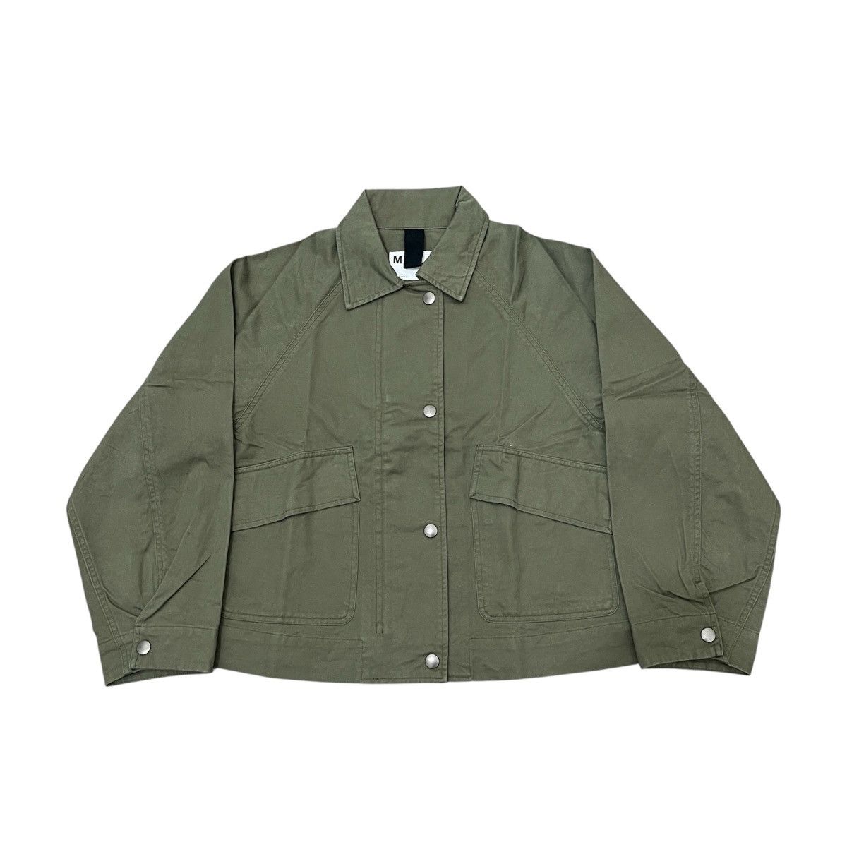 Margaret Howell MHL Big Pocket Jacket Kanvas Olive Green ifsixwasnine Size US L / EU 52-54 / 3 - 2 Thumbnail