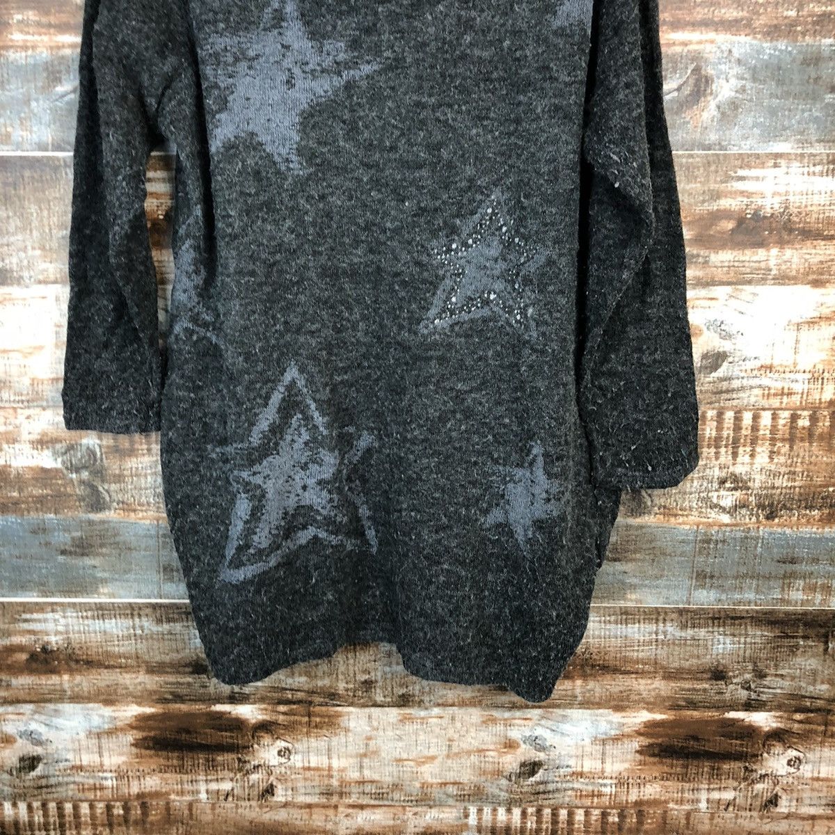 Homespun Knitwear Rose Bowl Grey Knitwear vintage #A1605 Size M / US 6-8 / IT 42-44 - 6 Thumbnail