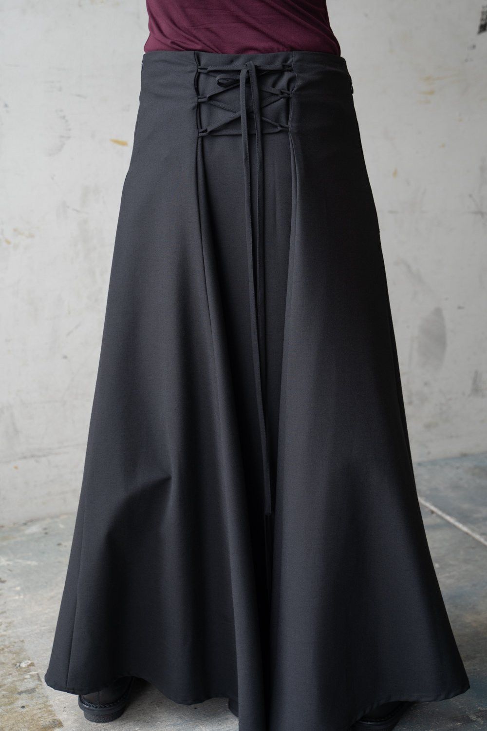Other FLUID Long A-Line Skirt Size 32" / US 10 / IT 46 - 2 Thumbnail