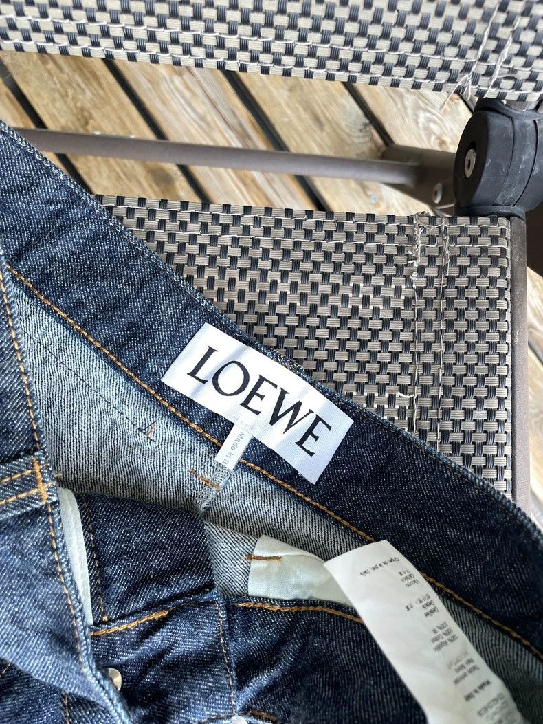 Loewe Loewe Mid-length jeans Size 24" / US 00 / IT 34 - 3 Thumbnail