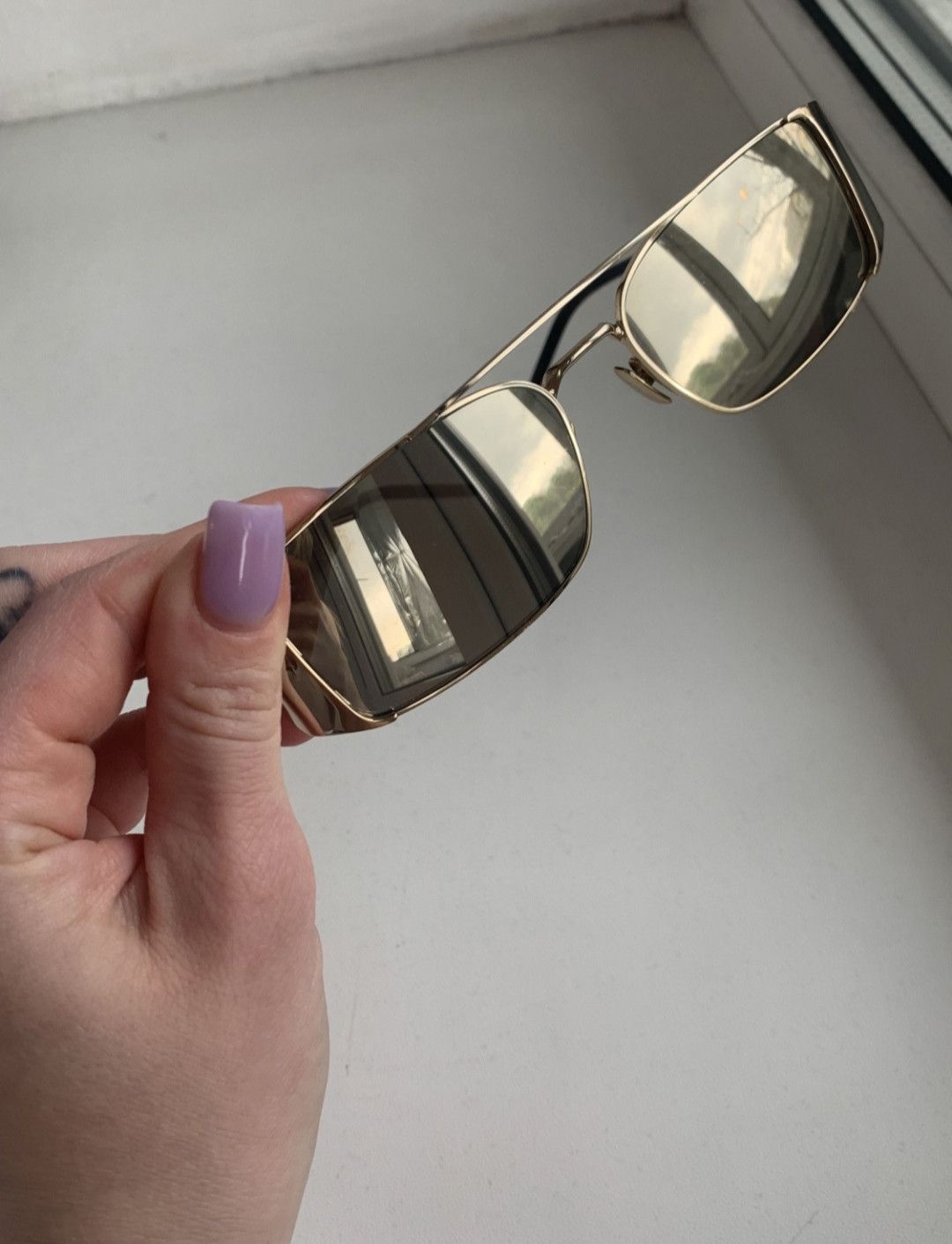 Saint Laurent Paris Saint Laurent SL366 Lenny Metal Golden Sunglasses Size ONE SIZE - 5 Thumbnail