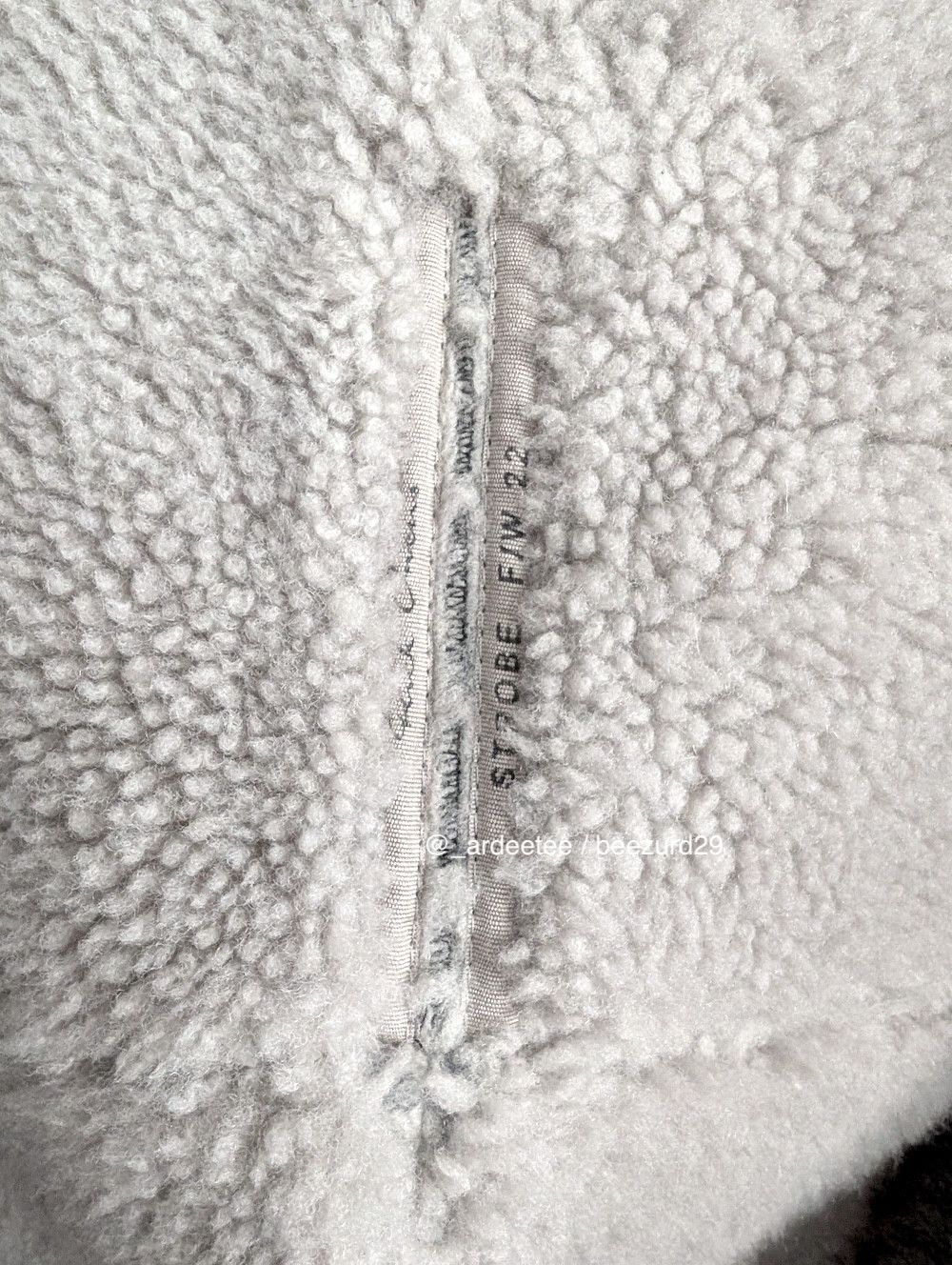 Rick Owens *NEW* SHEARLING LEATHER FULL ZIP SEALED WINDBREAKER JACKET Size US M / EU 48-50 / 2 - 12 Thumbnail