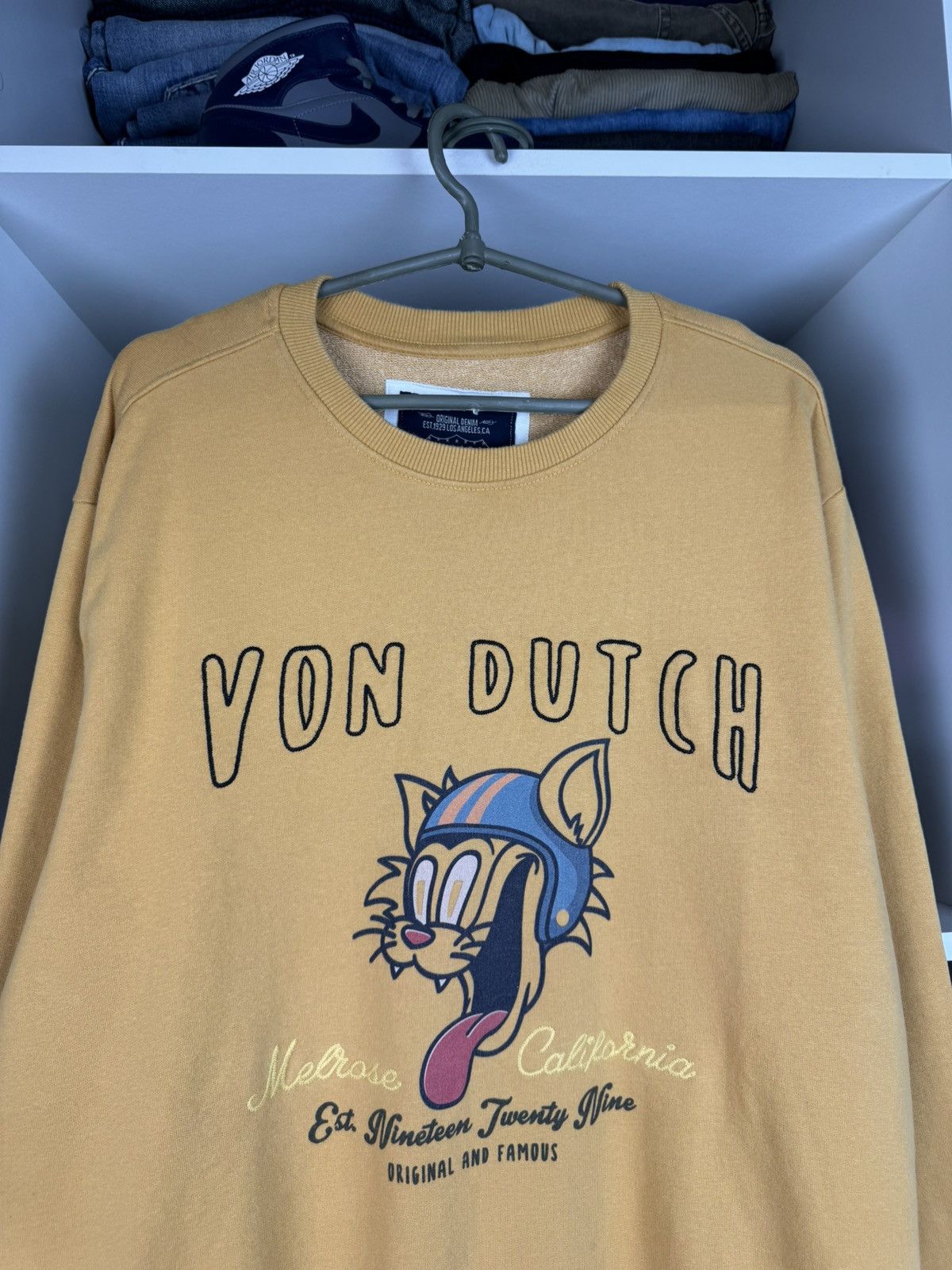 Von Dutch Von Dutch Crewneck Sweatshirt Graphic Logo Print Pullover Size US XL / EU 56 / 4 - 2 Thumbnail