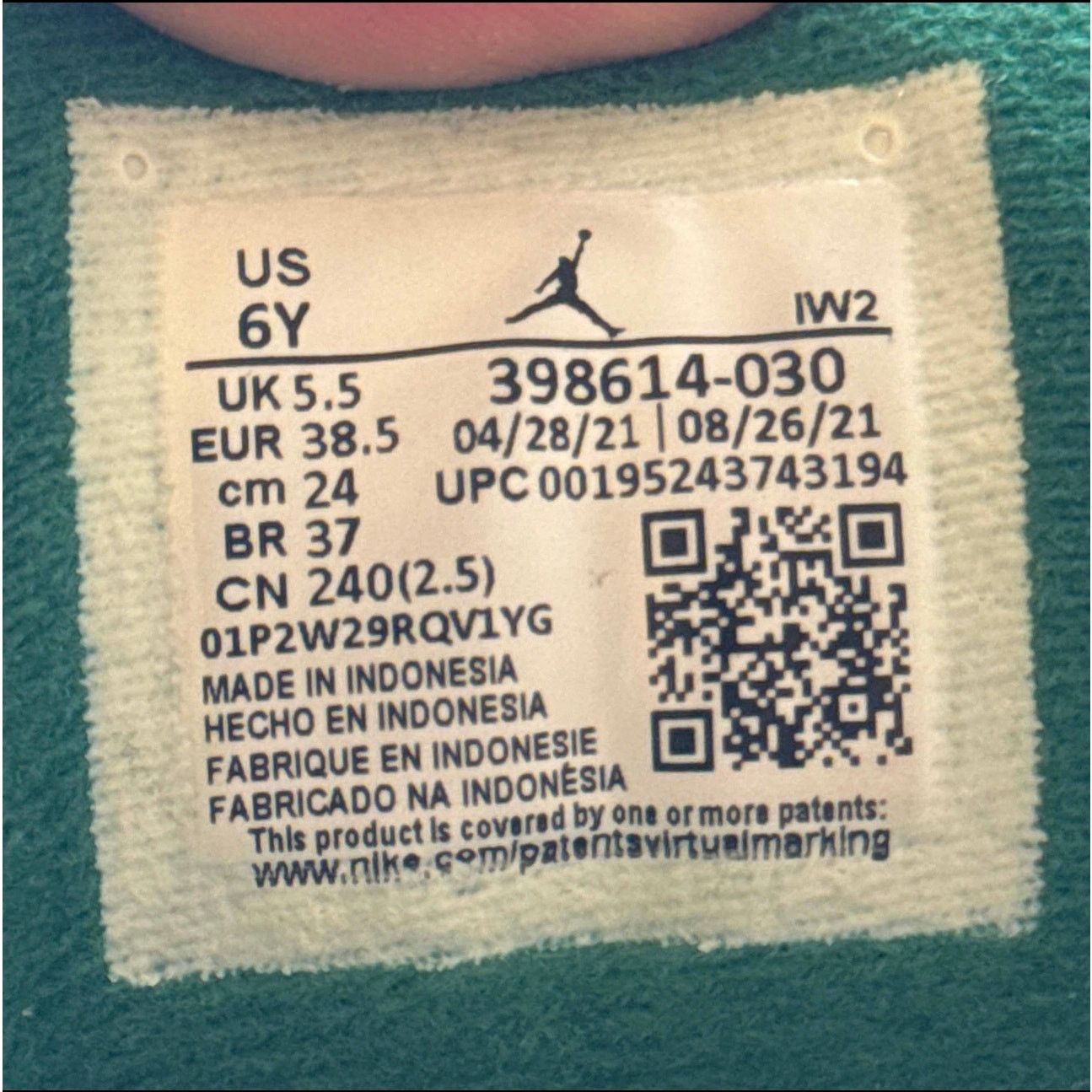 Jordan Brand × Nike Size 6 - Nike Air Jordan 3 Retro GS Pine Green Men's Shoes Size US 6 / EU 39 - 7 Thumbnail
