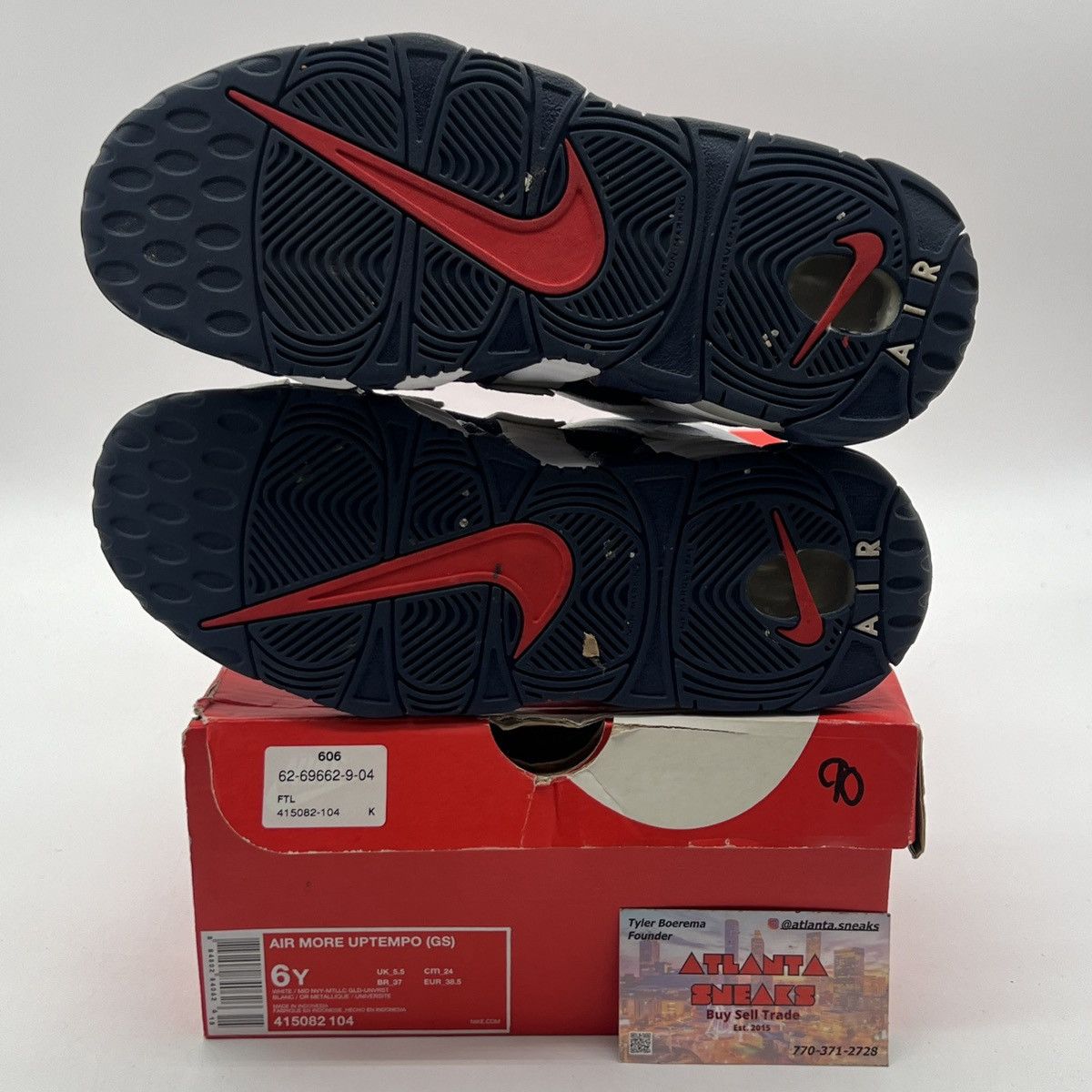 Nike Air more uptempo Olympic Size US 6 / EU 39 - 8 Thumbnail