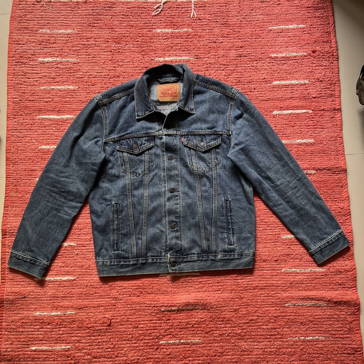 Levi's Vintage Clothing Levi’s Men’s Trucker Jeans Jacket Size US L / EU 52-54 / 3 - 4 Thumbnail