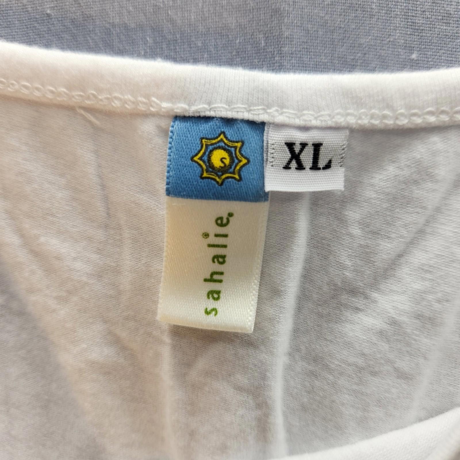 Designer Sahalie White Tank Top Size XL Size XL / US 12-14 / IT 48-50 - 4 Thumbnail