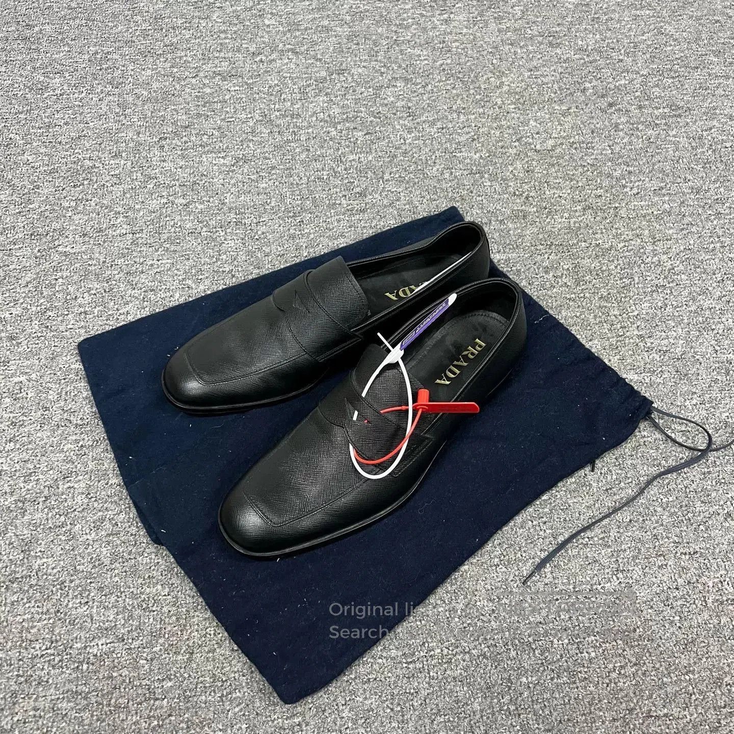 Prada Prada Saffiano Men's Formal Loafers. Size US 9 / EU 42 - 3 Thumbnail