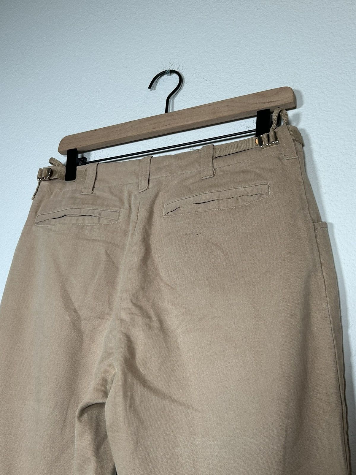 Helmut Lang SS99 Bondage Elastic Pants Size US 30 / EU 46 - 3 Thumbnail