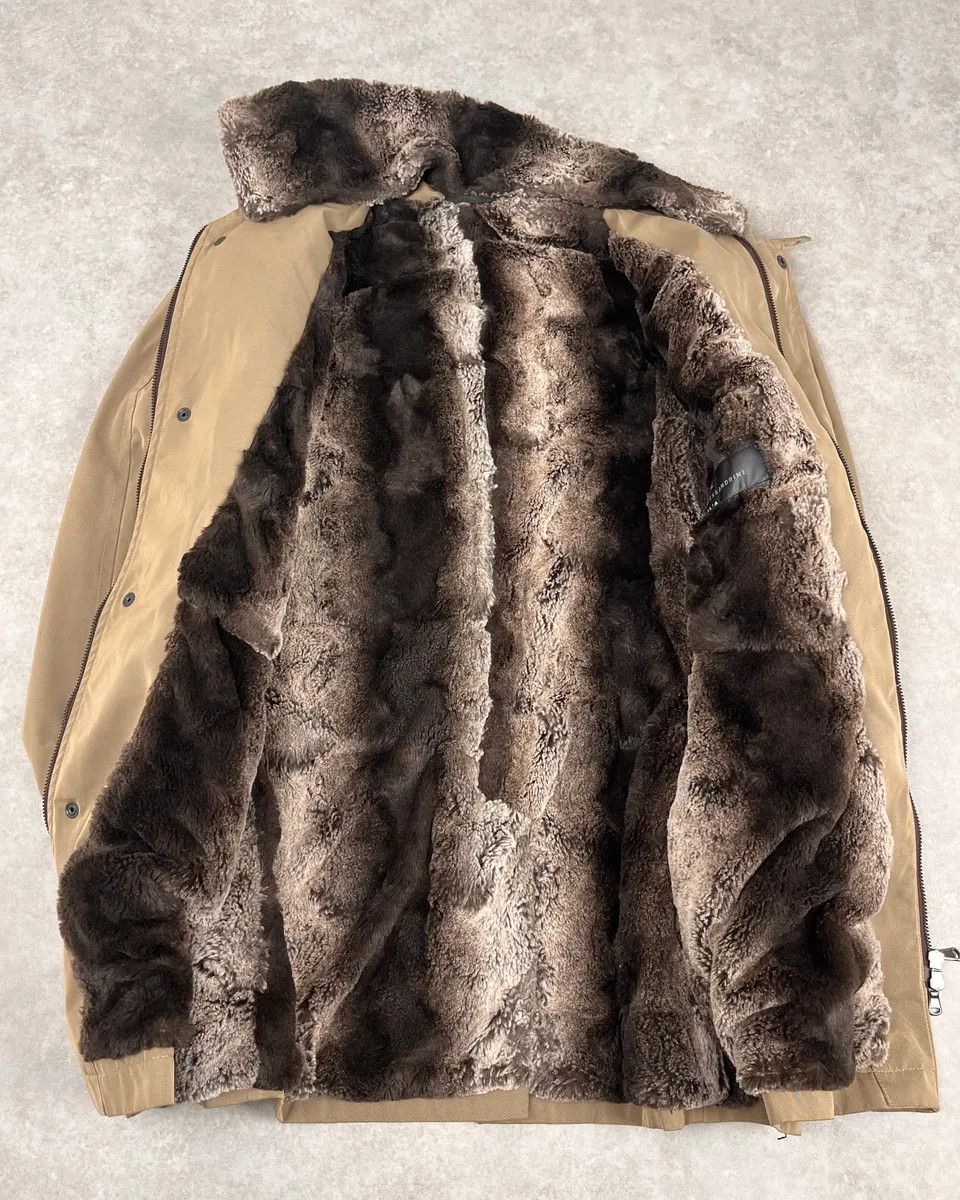 Daniele Alessandrini Daniele Alessandrini Beige Faux Fur Cozy Coat Size US L / EU 52-54 / 3 - 8 Thumbnail