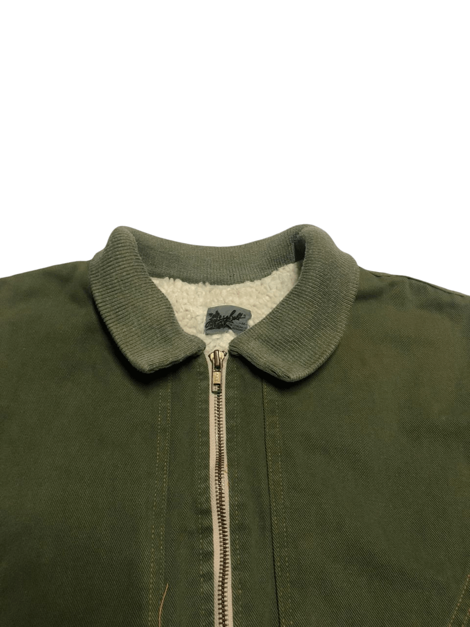 Lightning Bolt Vintage Lightning Bolt Denim Sherpa Zipper Jacket Faded Size US M / EU 48-50 / 2 - 4 Thumbnail