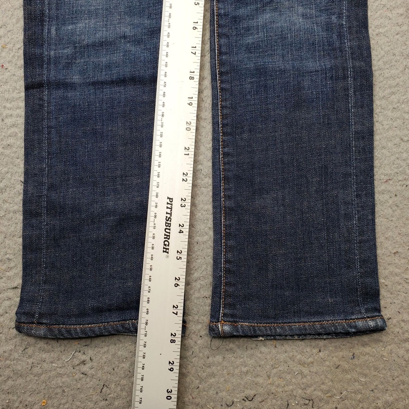 Citizens Of Humanity Citizens of Humanity Elson Jeans Womens 24 Blue Stretch High Rise Straight Leg Jeans Womens 24 Blue Stretch High Rise Straight Leg Size 42" / US 20 - 4 Thumbnail