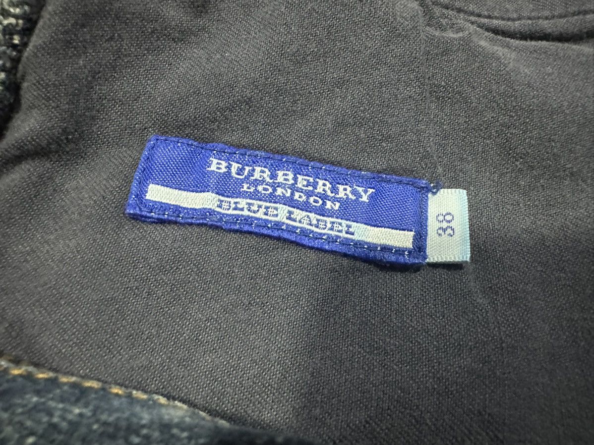 Burberry × Designer 🔥Vintage Burberry Blue Label Denim Skirt Belt Studded Size 30" / US 8 / IT 44 - 10 Thumbnail
