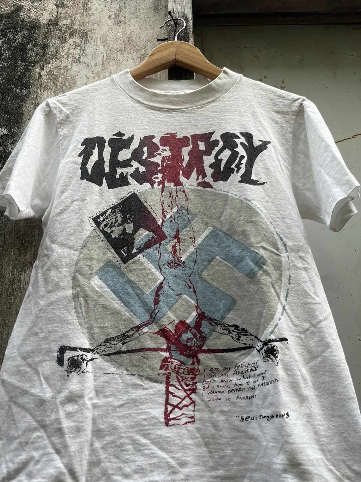 Designer Destroy Seditionaries Original Personal Collection punk tee Size US S / EU 44-46 / 1 - 1 Thumbnail