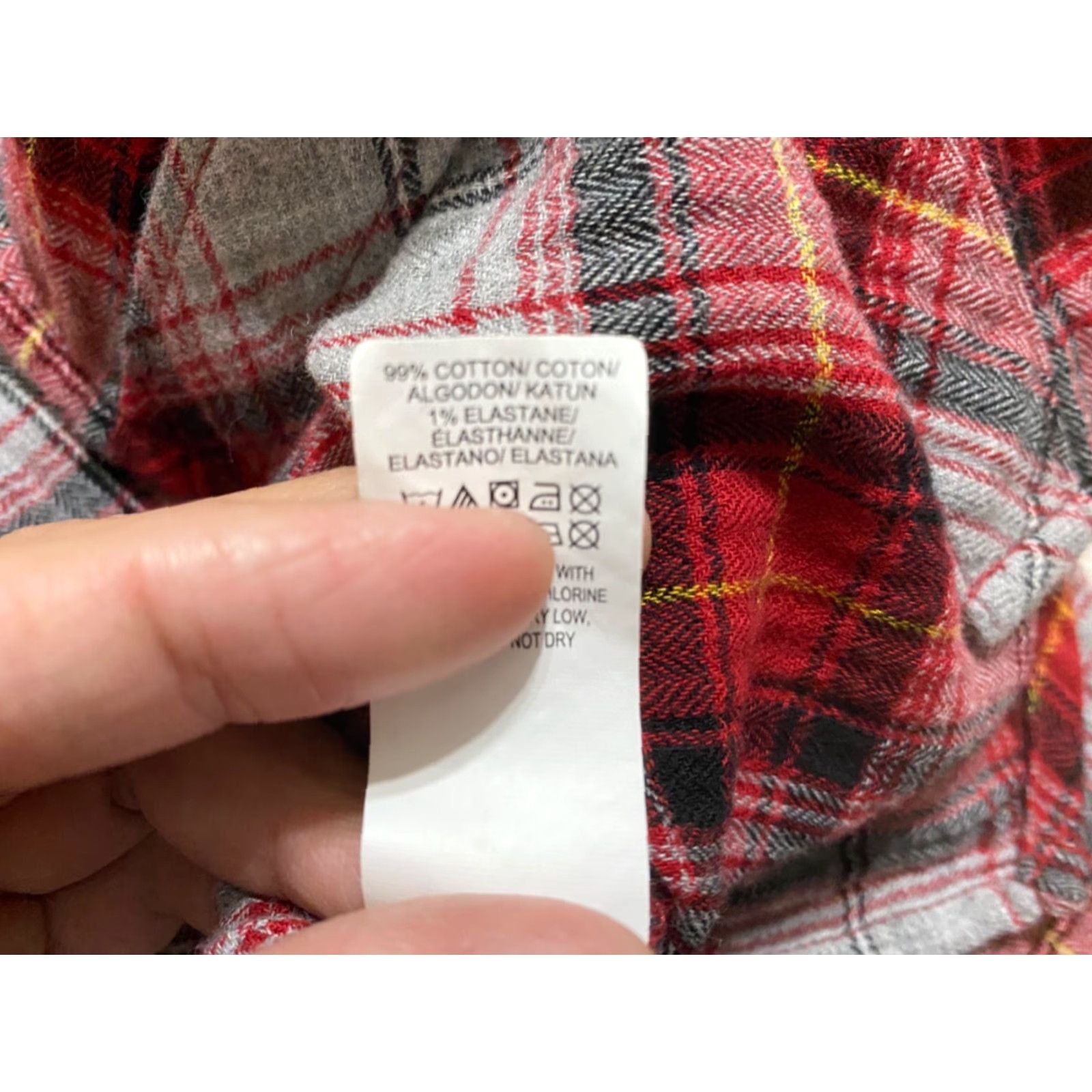 Lucky Brand Lucky Brand Shirt Womens Small Long Sleeve Button-Front Multicolor Plaid Cotton Women’s Shirt Size S / US 4 / IT 40 - 5 Thumbnail